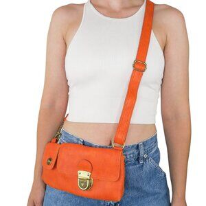 Vintage 90s Mark. Orange Crossbody Purse